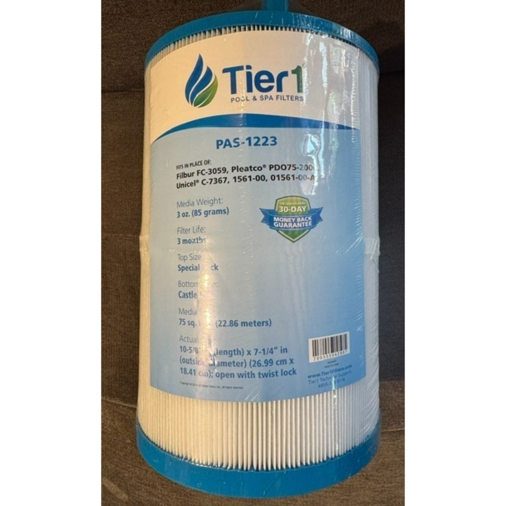 Dimension One Spa PAS-1223 1561-00 PDO75-2000 FC-3059 C-7367 Filter Cartridge